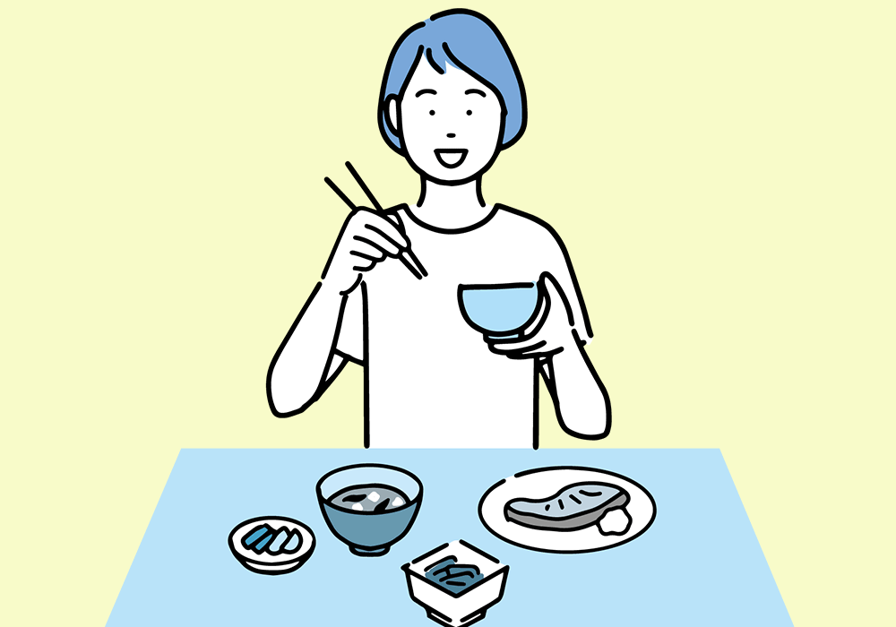 栄養バランスの良い食事